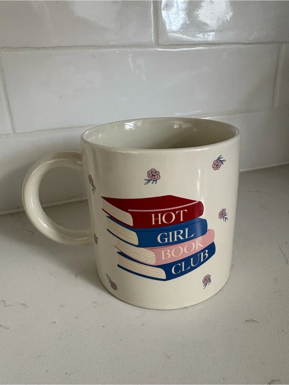 Great holiday gift for the book club exchange, coffee mug.